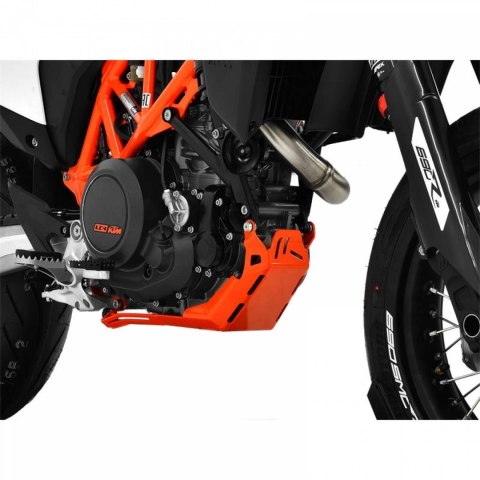 ZIEGER PŁYTA SILNIKA KTM 690 SMC R BJ 2019-21 / 690 Enduro R BJ 2019-21 POMARAŃCZOWA